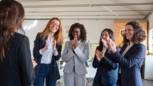 An image of a small business team in Etobicoke who recently decided on an ESOP