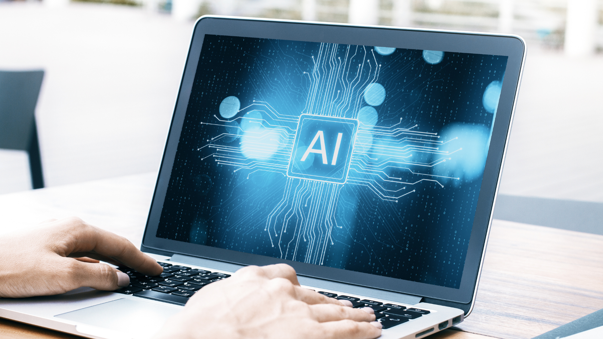 An image of a laptop with AI on it, being used to structure an estate plan